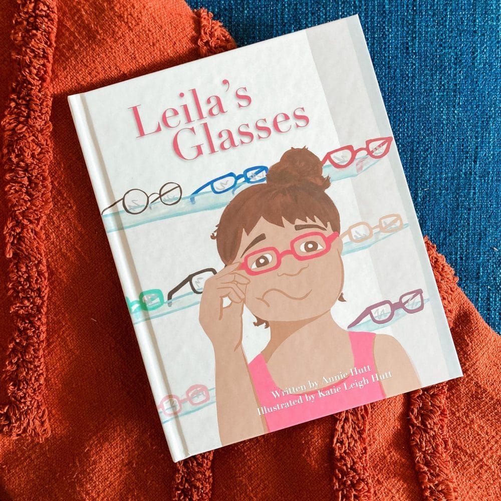 Leila's Glasses A Children's Book about finding confidence with glasses
