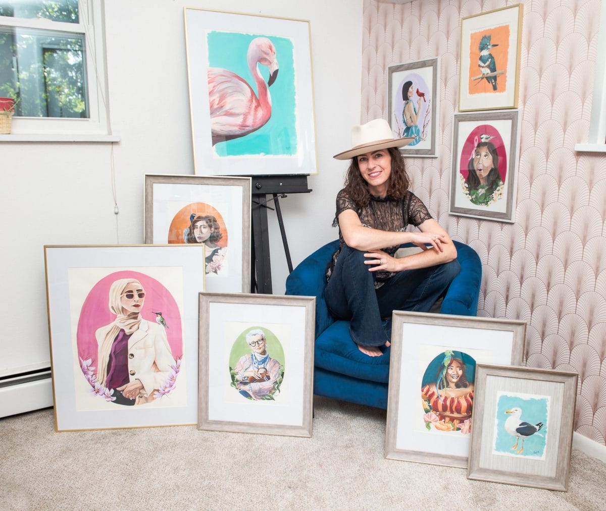 Finding Freedom through Paintings. The Uncaged Collection