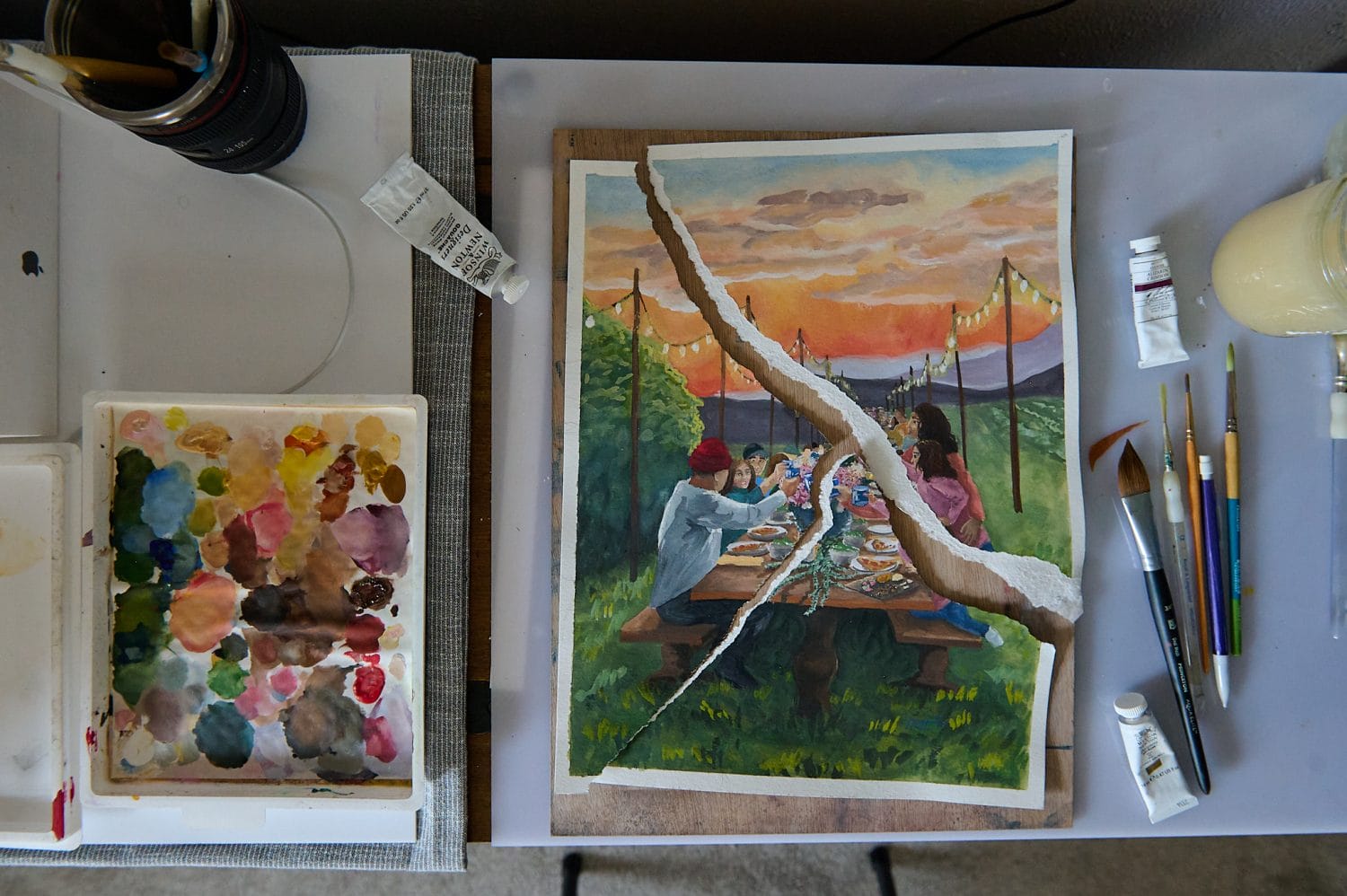 Kintsugi Painting – Healing how community looks and works