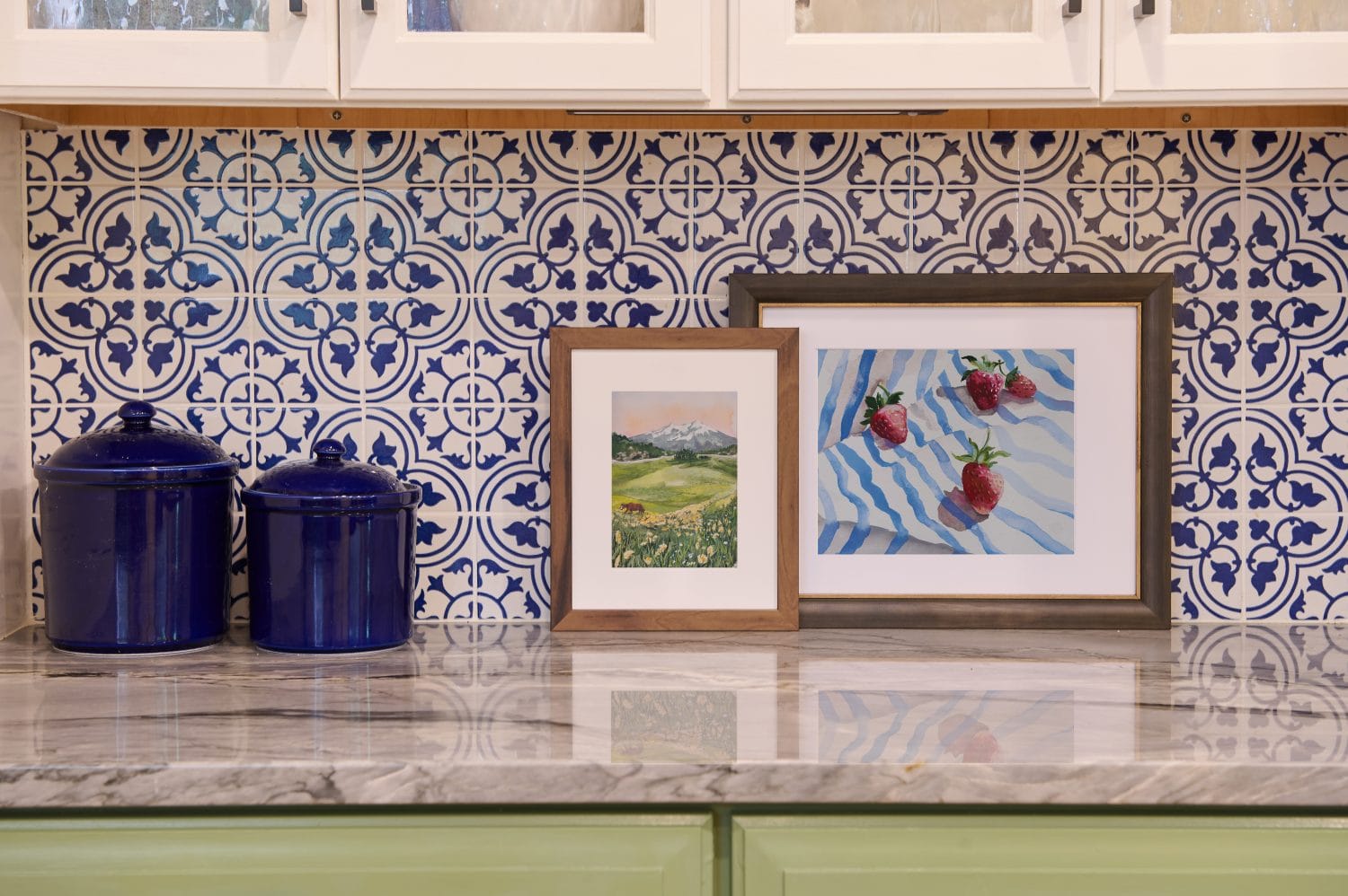 5x7 Crested Butte painting