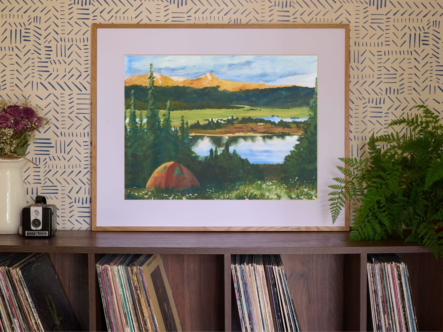 Steamboat Springs Camp Grounds Painting