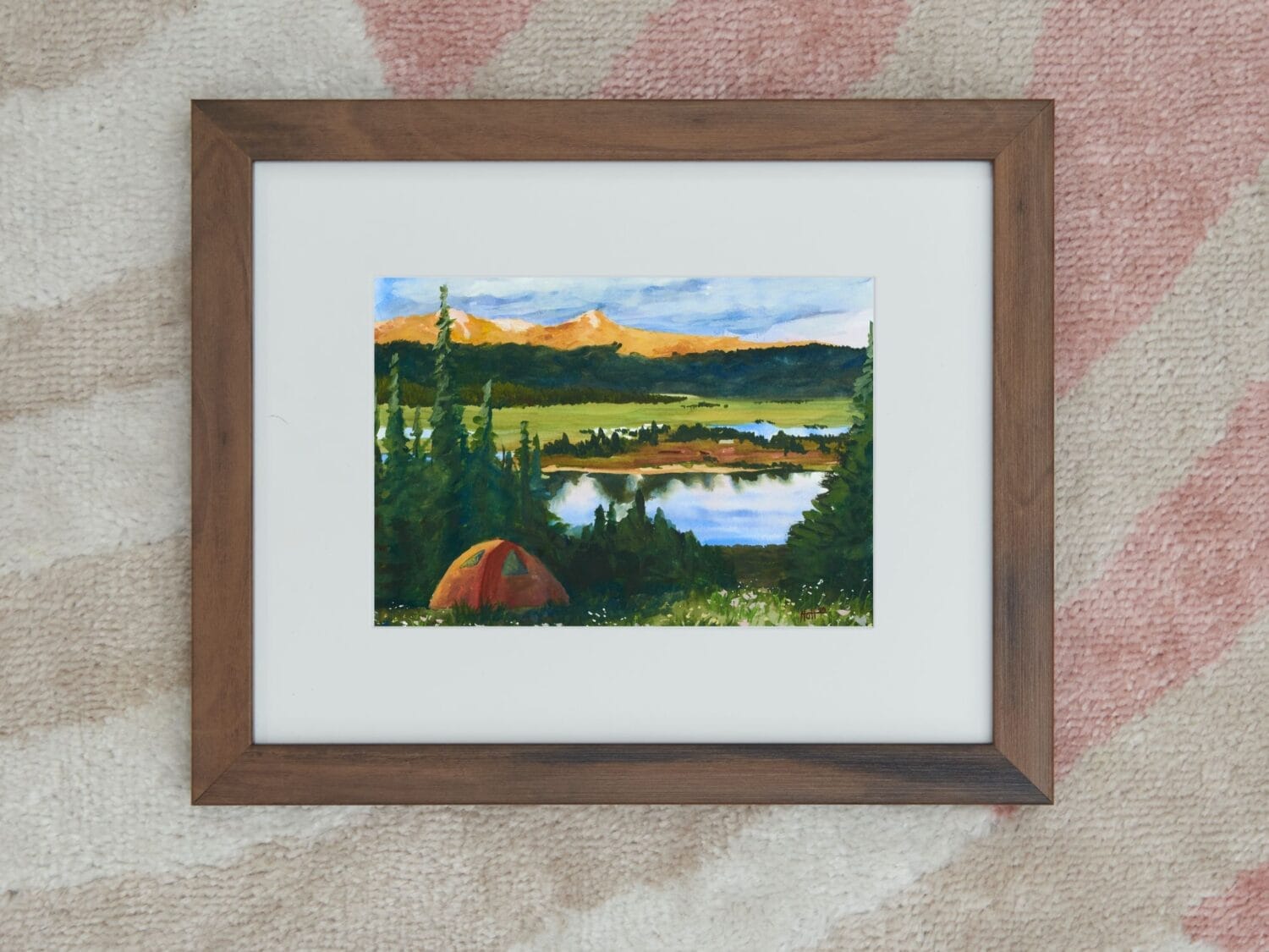 Steamboat Springs Camp Grounds Painting